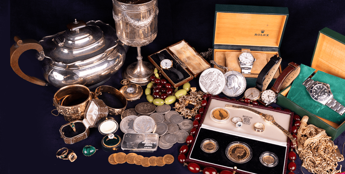 2 cash for gold uk about assortment of silver and gold jewellry and gold coins